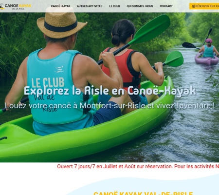 Aperçu du site CK Val de Risle